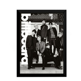 Quadro Bts Kpop Bangtan Boys Revista Bilboard 42x29cm