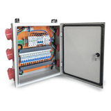 Quadro C/ Tomadas Canteiro De Obras Robozinho Dj071mt 7 Dias