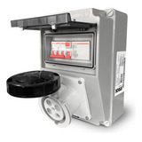 Quadro C/ Tomadas + Disj Canteiro Obra Robozinho Steck 690v