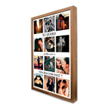Quadro Caixa 4,5 C/ Foto Vida Boa Você 30x40cm Madeira Vidro