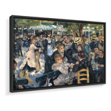 Quadro Canvas Renoir Baile Em Moulin