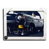Quadro Carros Bel-air Chevrolet Gm C/ Moldura E Vidro A4