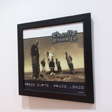 Quadro Charlie Brown Jr Preço Curto, Prazo Longo Capa Lp Cd