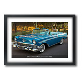 Quadro Chevrolet Bel Air Convertible 1956 Tipo Paspatur A1