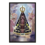 Quadro Com Moldura - Nossa Senhora Aparecida 64x94 Cm