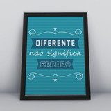 Quadro Com Moldura Diferente Não Significado Errado