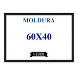 Quadro Com Vidro Moldura Laqueada 2cm 40x60-