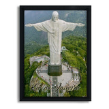 Quadro Cristo Redentor Rio De Janeiro Decorativo Cód: 2006