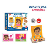 Quadro Das Emoções Jogo Educativo Pedagógico Nig Brinquedos