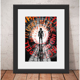 Quadro David Bowie Labyrinth 56x46cm Vidro + Paspatur U1814