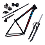 Quadro De Bike Aro 29 First Lifty Kit Mtb E Suspensão