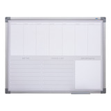 Quadro De Rotina 80x60 Com Check List Metas E Importantes