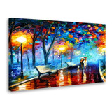 Quadro Decoração Abstrato Tela Grande Colorido Sala Promoção