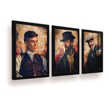 Quadro Decorati Coleção Pikye Blinders Retro Segunda Guerra