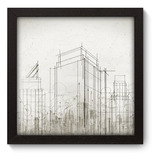 Quadro Decorativo - Arquitetura - 22cm X 22cm - 009qnua