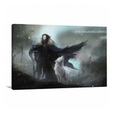 Quadro Decorativo - Arya Stark - Game Of Thrones - Tela Em T