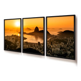 Quadro Decorativo 60x90 Sala Foto Rio