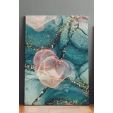 Quadro Decorativo Abstrato Rose Granito 60x90