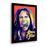 Quadro Decorativo Aerosmith Steven Tyler 23x33cm