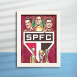 Quadro Decorativo Arte Títulos São Paulo Futebol Clube 