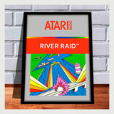 Quadro Decorativo Atari 2600 Capa River