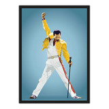 Quadro Decorativo Bandas Freddie Mercury Queen