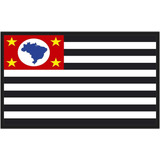 Quadro Decorativo Bandeira São Paulo Estado