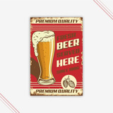Quadro Decorativo Bar Cerveja Bebidas Tema