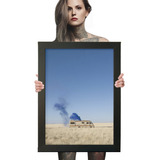 Quadro Decorativo Breaking Bad Foto Poster Moldurado 60x42cm