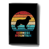Quadro Decorativo Cachorro Bernese Mountain Arte