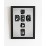 Quadro Decorativo Câmera Antiga Rolleiflex