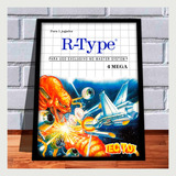 Quadro Decorativo Capa R-type A3 33x45 Master Tectoy