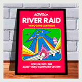 Quadro Decorativo Capa River Raid Atari