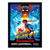 Quadro Decorativo Capa Street Fighter 2