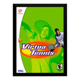 Quadro Decorativo Capa Virtua Tennis A3 33x45 Cm Dreamcast