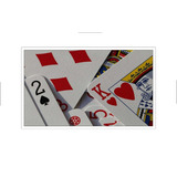 Quadro Decorativo Cartas Jogo Poker Baralho
