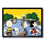 Quadro Decorativo Charlie Brown E Snoopy