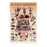 Quadro Decorativo Churrasco Assado Argentino