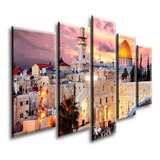 Quadro Decorativo Cidade Velha Jerusalém 129x61