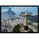Quadro Decorativo Cristo Redentor Rio De Janeiro Rc001