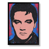 Quadro Decorativo Elvis Presley Arte Cartaz