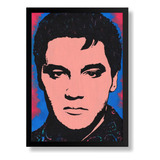 Quadro Decorativo Elvis Presley Arte Cartaz
