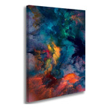 Quadro Decorativo Em Tela Grande Decoração Moderna Escitório Cor Colors