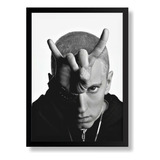 Quadro Decorativo Eminem Rap God Arte