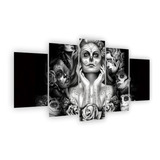 Quadro Decorativo Estúdio Tatuagem Black And Gray