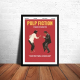 Quadro Decorativo Filmes Pulp Fiction Dança