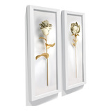 Quadro Decorativo Flores Floral 3d Cozinha Banheiro Lavabo