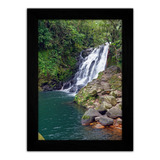 Quadro Decorativo Grande Sala Cachoeira Natureza Pedras