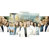 Quadro Decorativo Grey's Anatomy Série Ator Quarto Promoção