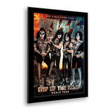 Quadro Decorativo Kiss End Of The Road Poster Turne 23x33cm